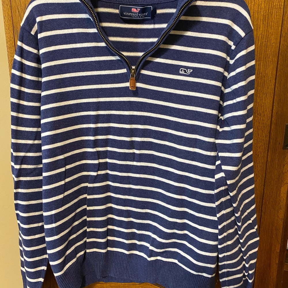 Vineyard Vines boys quarter zip sweater